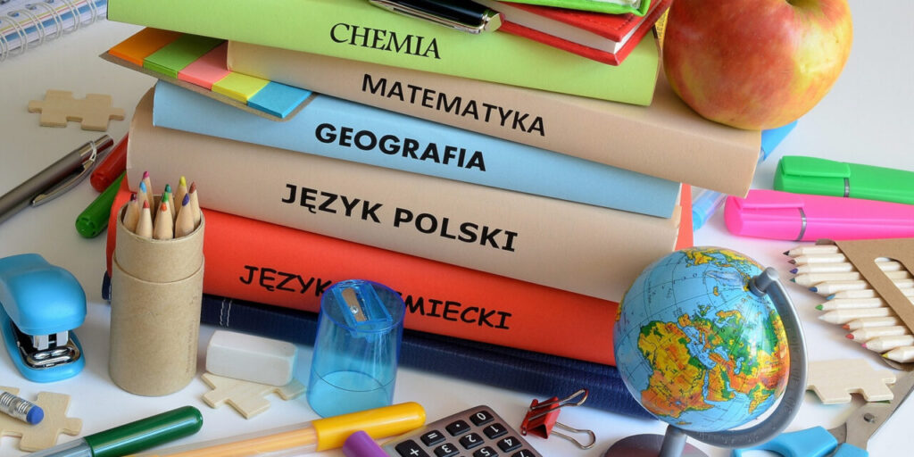 szkolny zestaw podręczników - grafika