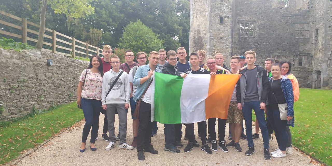 Relacja z pierwszego tygodnia pobytu naszych uczniów w Irlandii