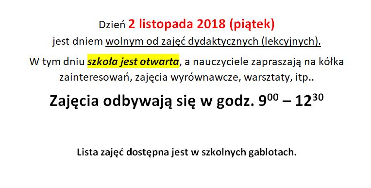 2 listopada