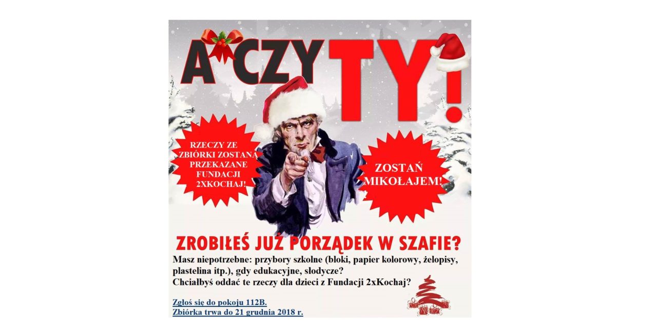 Przypominamy o zbiórce dla fundacji 2xKochaj!