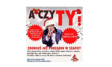 Przypominamy o zbiórce dla fundacji 2xKochaj!