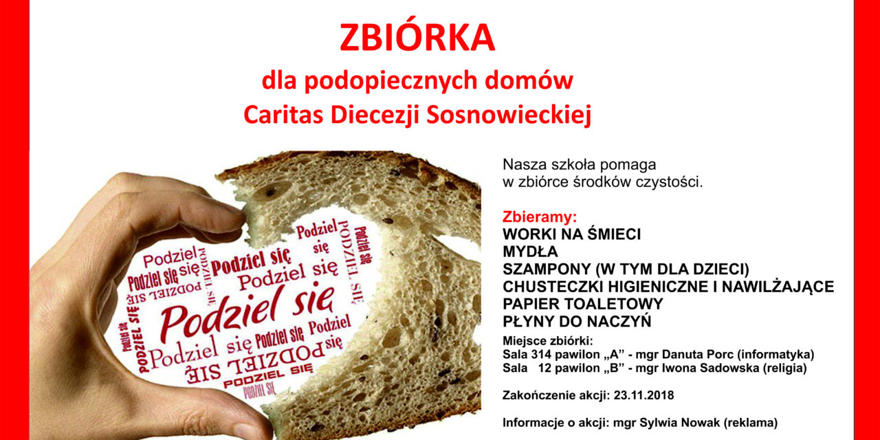 Działalność szkolnego koła Caritas
