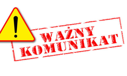 Uwaga! Komunikat dla uczniów biorących udział w projekcie