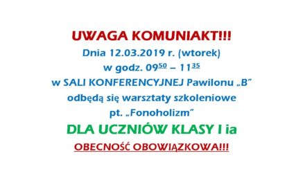 Uwaga! Komunikat!