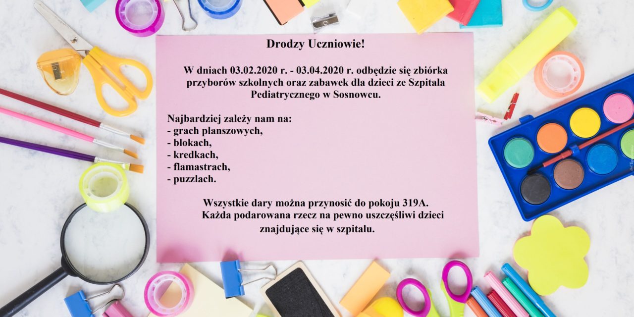 Zbiórka dla Szpitala Pediatrycznego