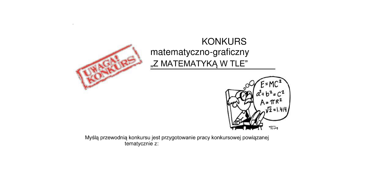 Konkurs matematyczno-graficzny!