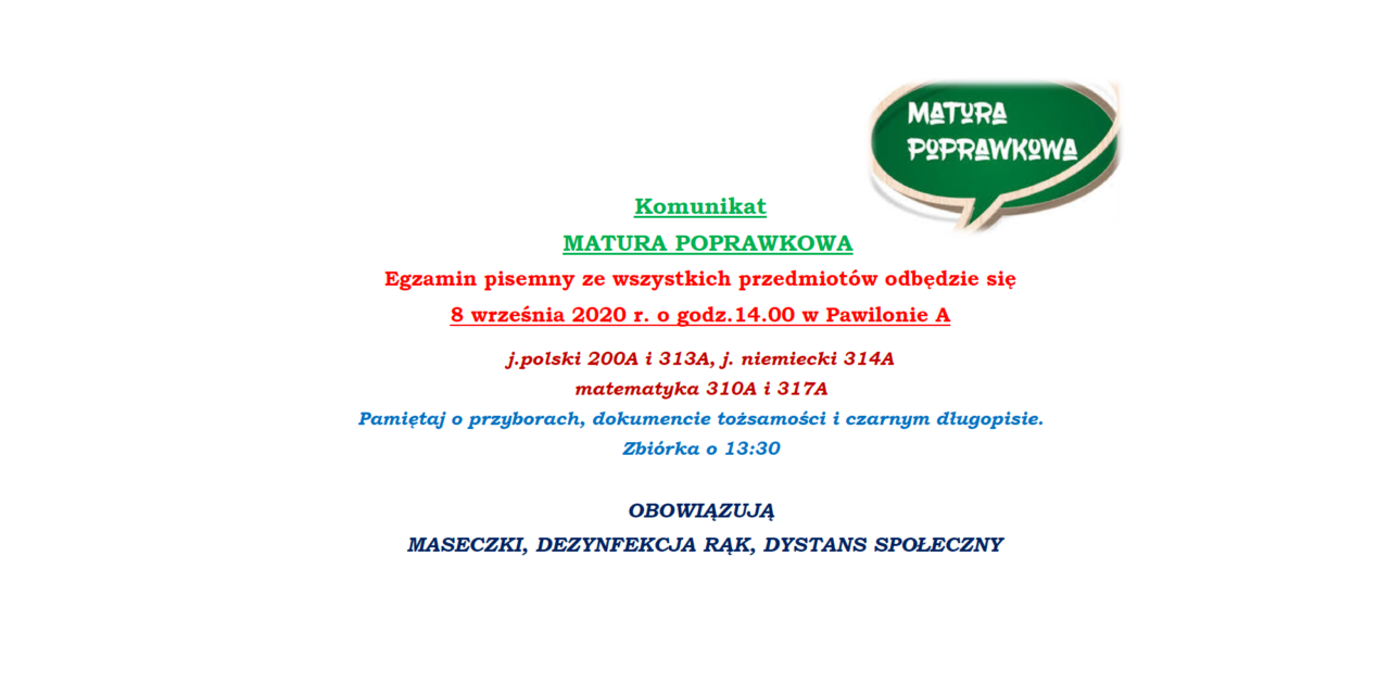 Matura poprawkowa