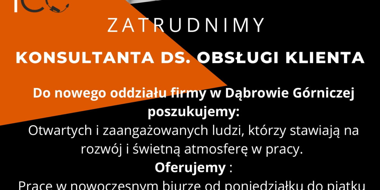 KONSULTANTA DS. OBSŁUGI KLIENTA