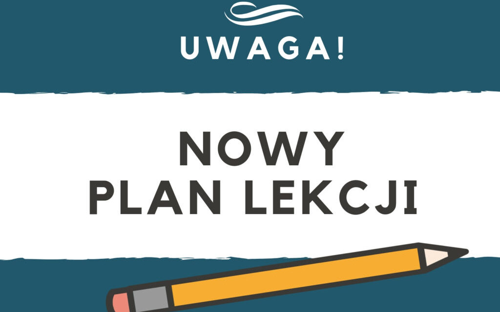 Nowy plan lekcji